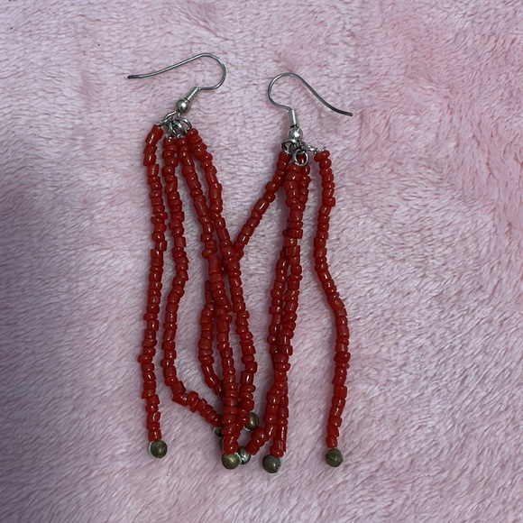 Indian handmade necklace and bracelet and earrings bundle set - Picture 4 of 8